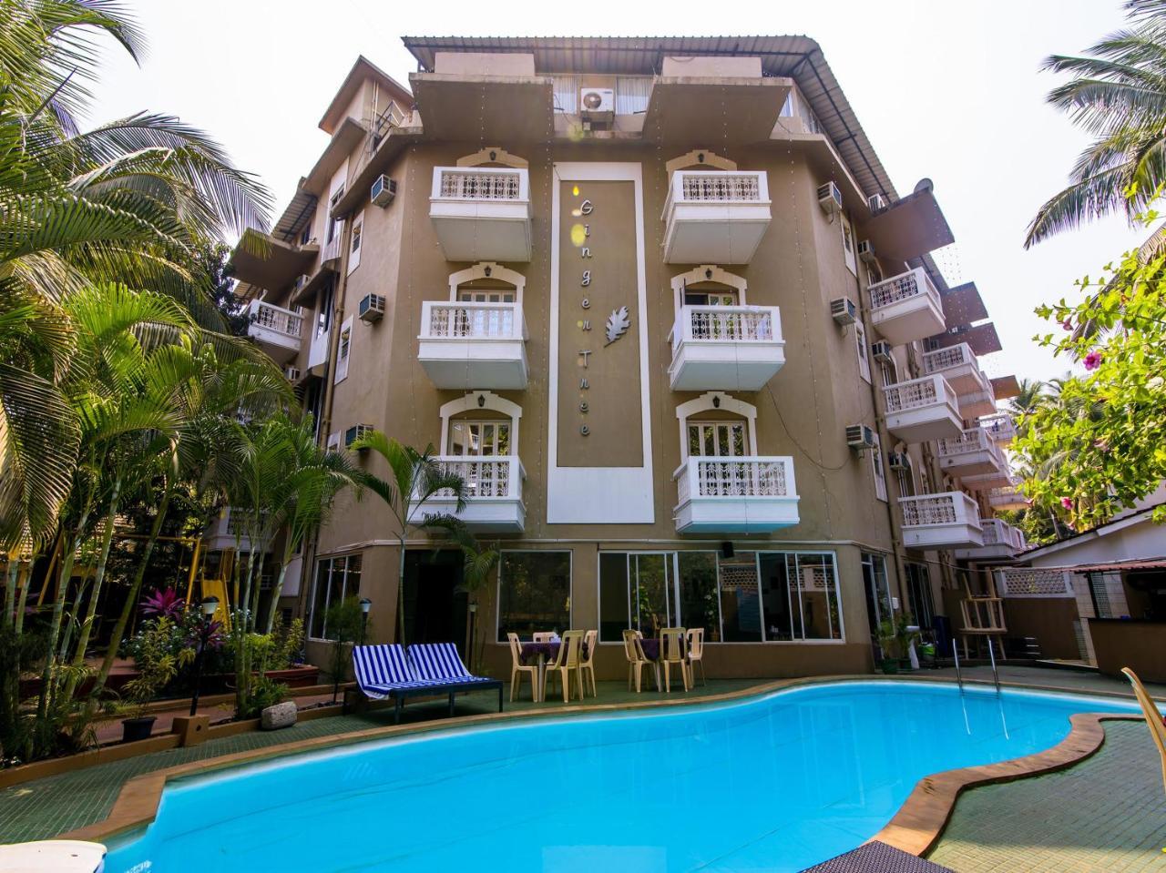 Ginger Tree Resort At The Beach Candolim Exterior foto